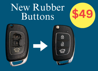 Car key replacement buttons